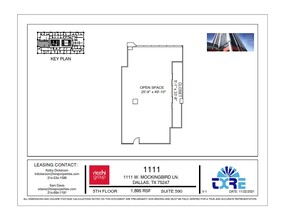 1111 W Mockingbird Ln, Dallas, TX for lease Floor Plan- Image 1 of 1