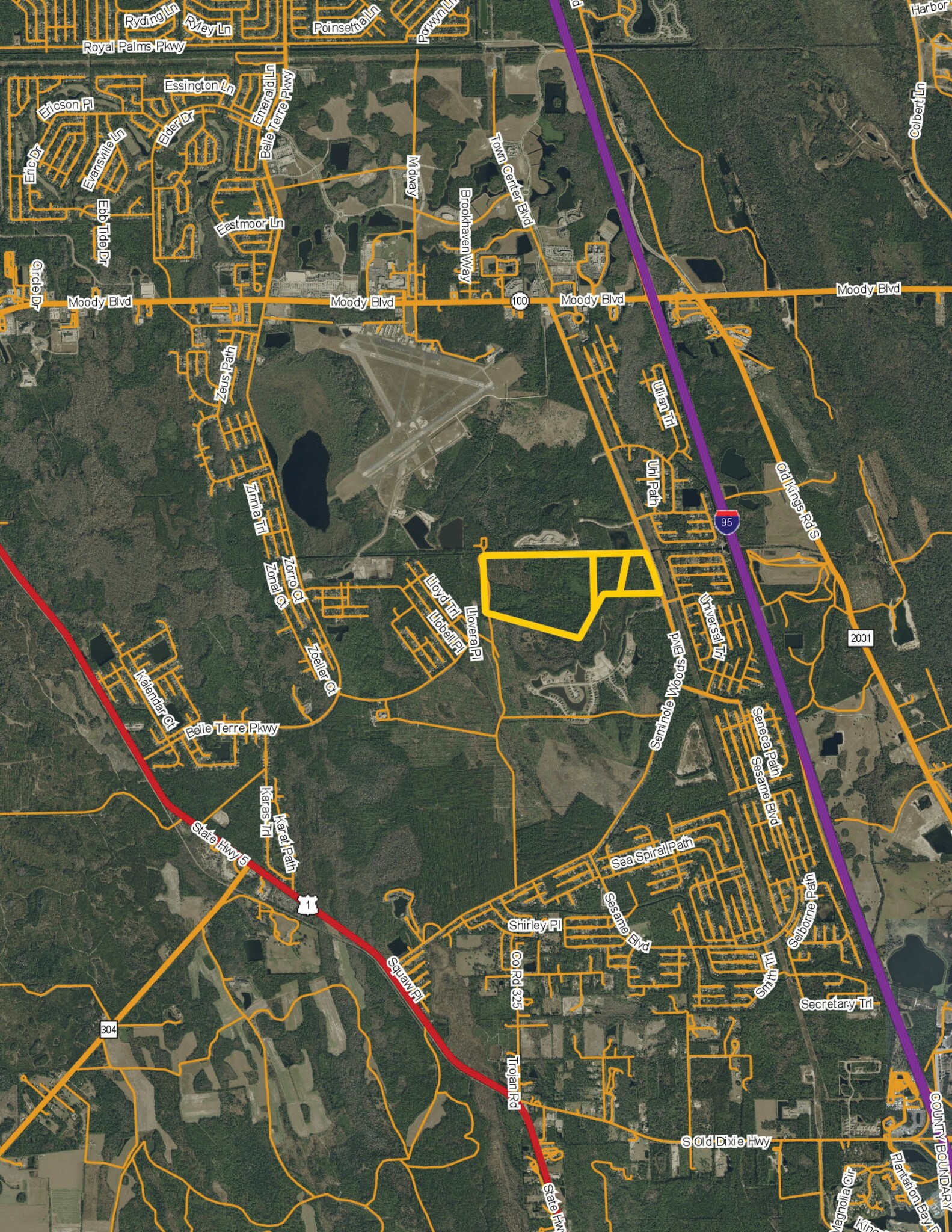 Seminole Woods Blvd Grand landings pkwy, Palm Coast, FL 32164