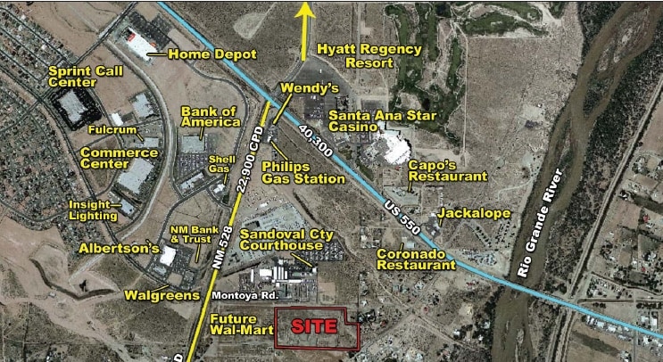 Montoya Rd, Bernalillo, NM for sale - Aerial - Image 2 of 4