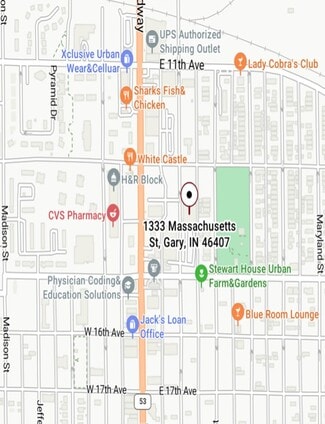 More details for 1333 Massachusetts St, Gary, IN - Land for Sale