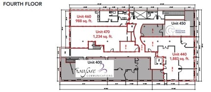 112 Market Av, Winnipeg, MB for lease Floor Plan- Image 1 of 1