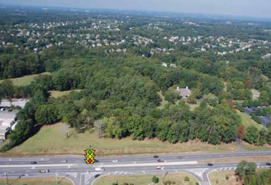 Laurel Springs Pkwy & Peachtree Pkwy, Cumming, GA for sale Aerial- Image 1 of 3