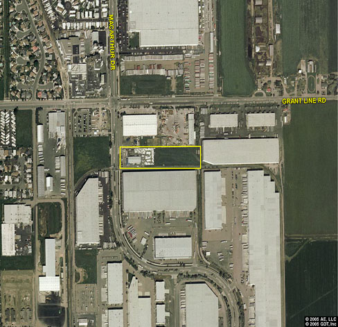 2266 N MacArthur Dr, Tracy, CA for lease - Aerial - Image 3 of 4