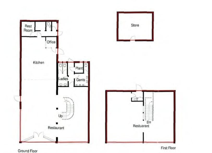 4-5 Station Parade, Newquay for lease - Floor Plan - Image 3 of 3