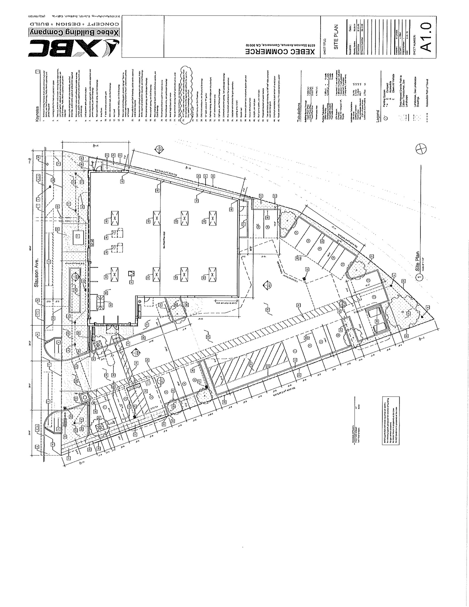 6278 E Slauson Ave, Los Angeles, CA for lease Site Plan- Image 1 of 3