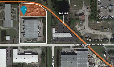 603 Central Florida Pky, Orlando, FL - aerial  map view - Image1