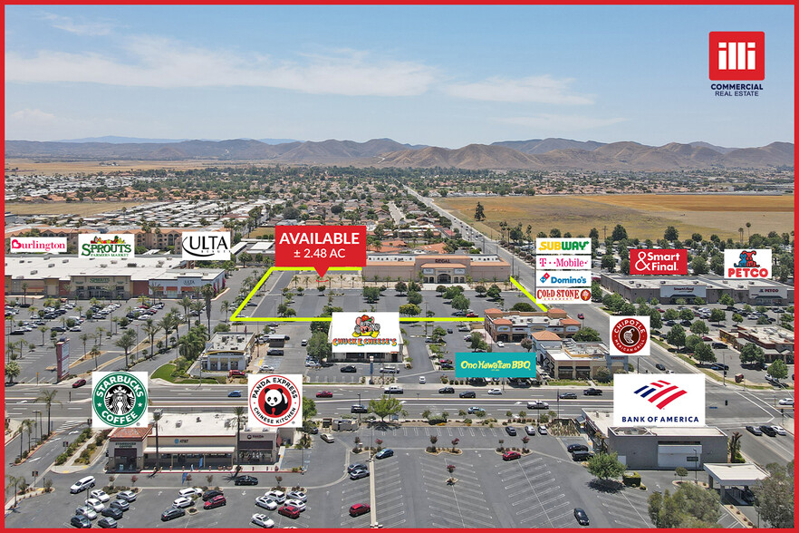 W Florida Ave & Kirby St, Hemet, CA for lease - Building Photo - Image 1 of 14