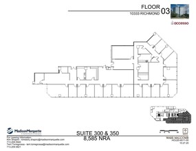 10333 Richmond Ave, Houston, TX for lease Floor Plan- Image 2 of 2