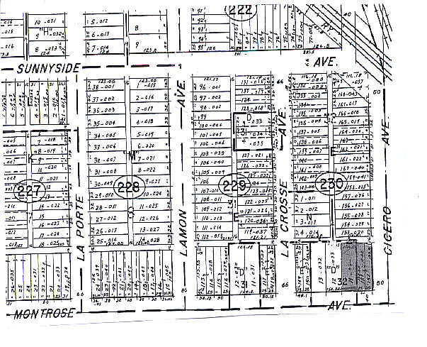 12249 S Cicero Ave, Alsip, IL for sale - Plat Map - Image 1 of 1