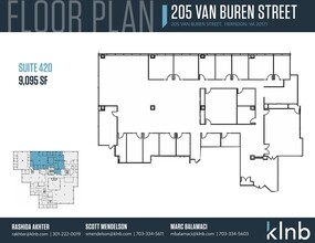 205 Van Buren St, Herndon, VA for lease Site Plan- Image 1 of 1