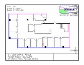 10801 Mastin St, Overland Park, KS for lease Site Plan- Image 1 of 1