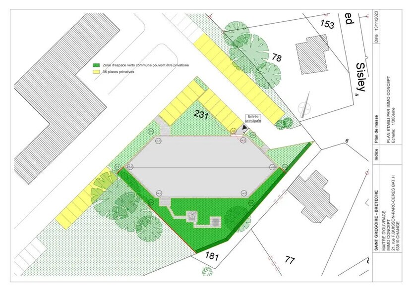 Office in Saint-Grégoire for lease - Floor Plan - Image 3 of 5