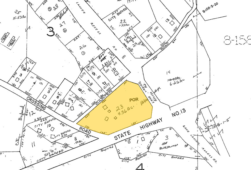 922 Gainesville Hwy, Buford, GA for lease - Plat Map - Image 2 of 12