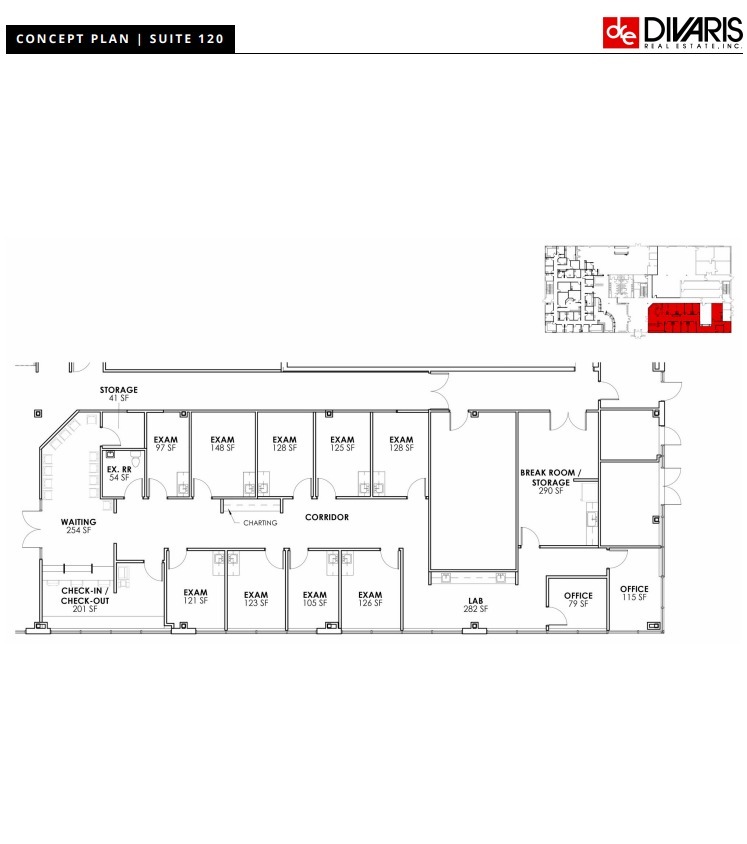 1309 Executive Blvd, Chesapeake, VA for lease Floor Plan- Image 1 of 2