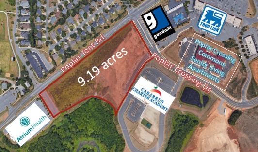 5303 Poplar Tent Rd, Concord, NC for lease - Building Photo - Image 1 of 6