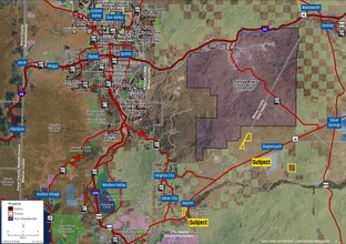 Stagecoach, NV - aerial  map view - Image1