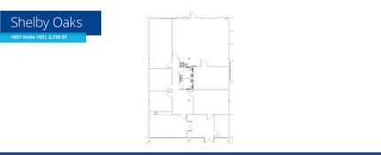1682 Shelby Oaks Dr N, Memphis, TN for lease Floor Plan- Image 2 of 2