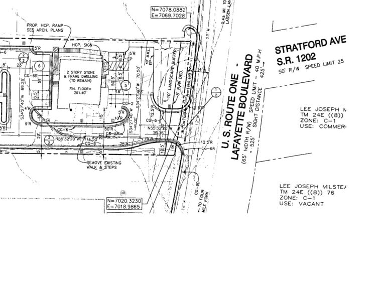 4412 Lafayette Blvd, Fredericksburg, VA for lease - Site Plan - Image 1 of 30