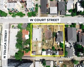 1272-1276 W Court St, Los Angeles, CA - AERIAL map view