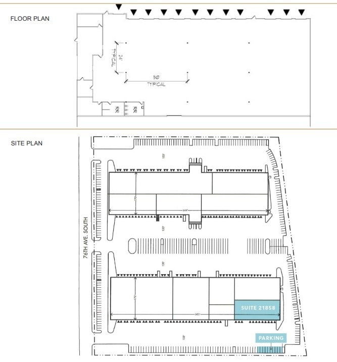 21840-21858 76th Ave S, Kent, WA for lease Floor Plan- Image 1 of 1