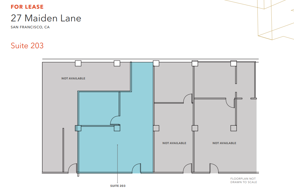 27 Maiden Ln, San Francisco, CA for lease Floor Plan- Image 1 of 3