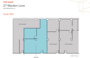 27 Maiden Ln, San Francisco, CA for lease Floor Plan- Image 1 of 3