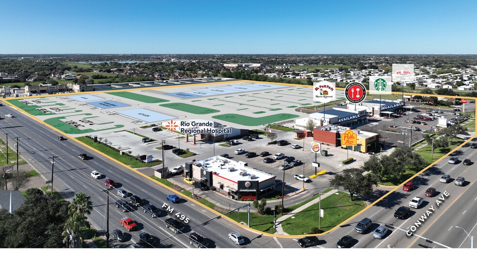 NWC FM 495 & Conway, Mission, TX for lease - Building Photo - Image 2 of 4