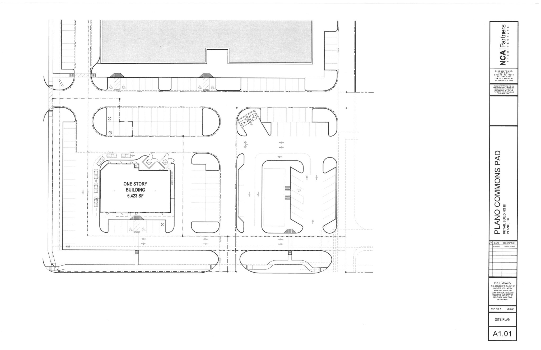 3411 E. Renner Road Rd, Plano, TX for lease Site Plan- Image 1 of 1