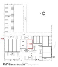 4412 27 St, Vernon, BC for lease Typical Floor Plan- Image 2 of 2