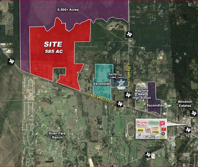 FM 1774 & FM 1488, Magnolia, TX for sale - Primary Photo - Image 1 of 1