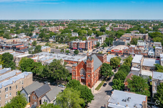 3300 W Pierce Ave, Chicago, IL - aerial  map view