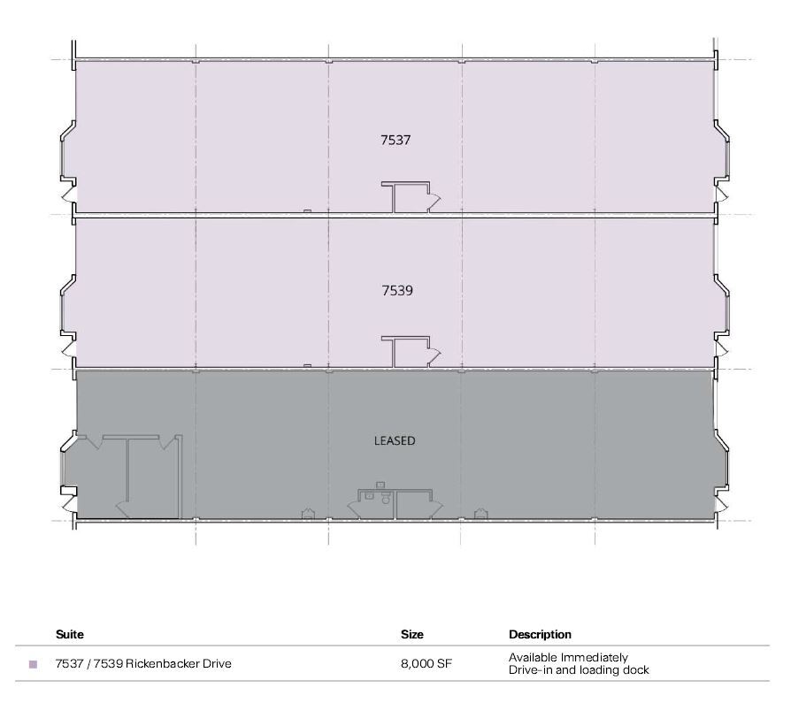 7537-7583 Rickenbacker Dr, Gaithersburg, MD for lease Floor Plan- Image 1 of 1