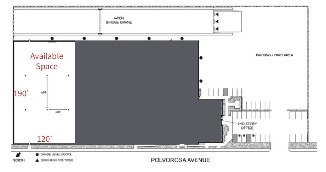 2300 Polvorosa Ave, San Leandro, CA for lease Floor Plan- Image 1 of 1