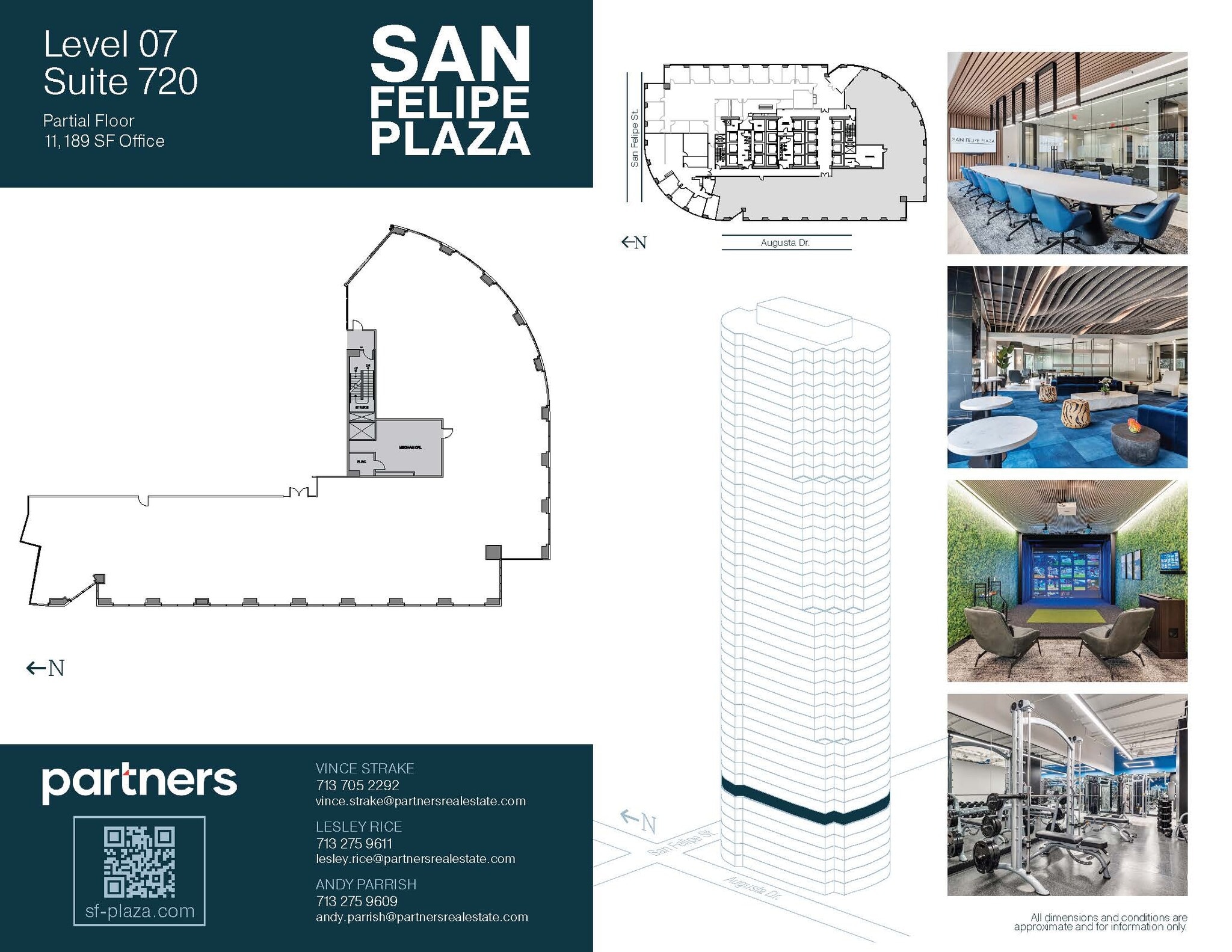 5847 San Felipe St, Houston, TX for lease Floor Plan- Image 1 of 2