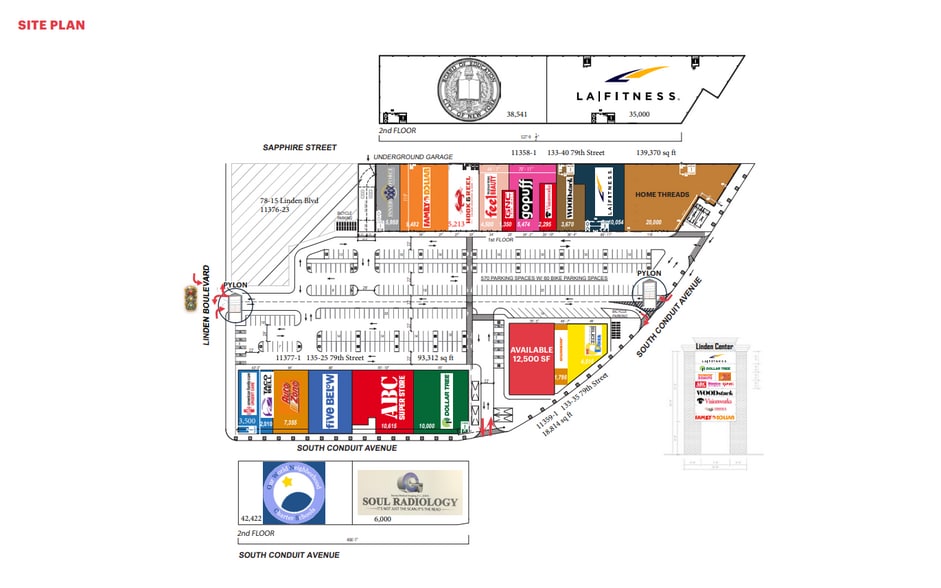 78-15 Linden Blvd, Queens, NY for lease - Site Plan - Image 3 of 4