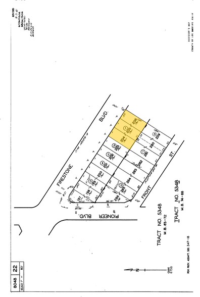 11850 Firestone Blvd, Norwalk, CA for lease - Plat Map - Image 2 of 7