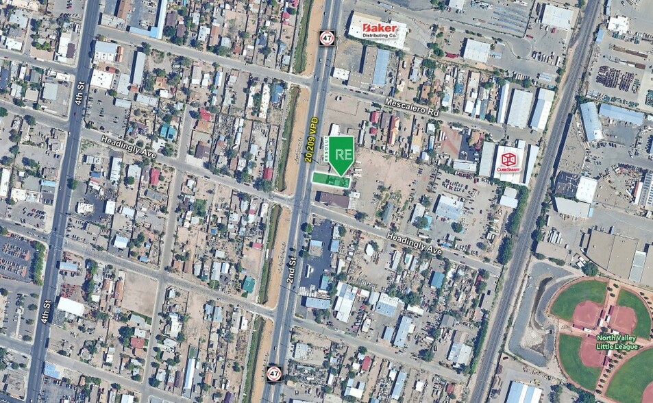 4004 2nd St NW, Albuquerque, NM for lease - Aerial - Image 2 of 6