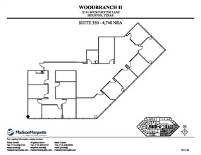 12141 Wickchester Ln, Houston, TX for lease Floor Plan- Image 1 of 1