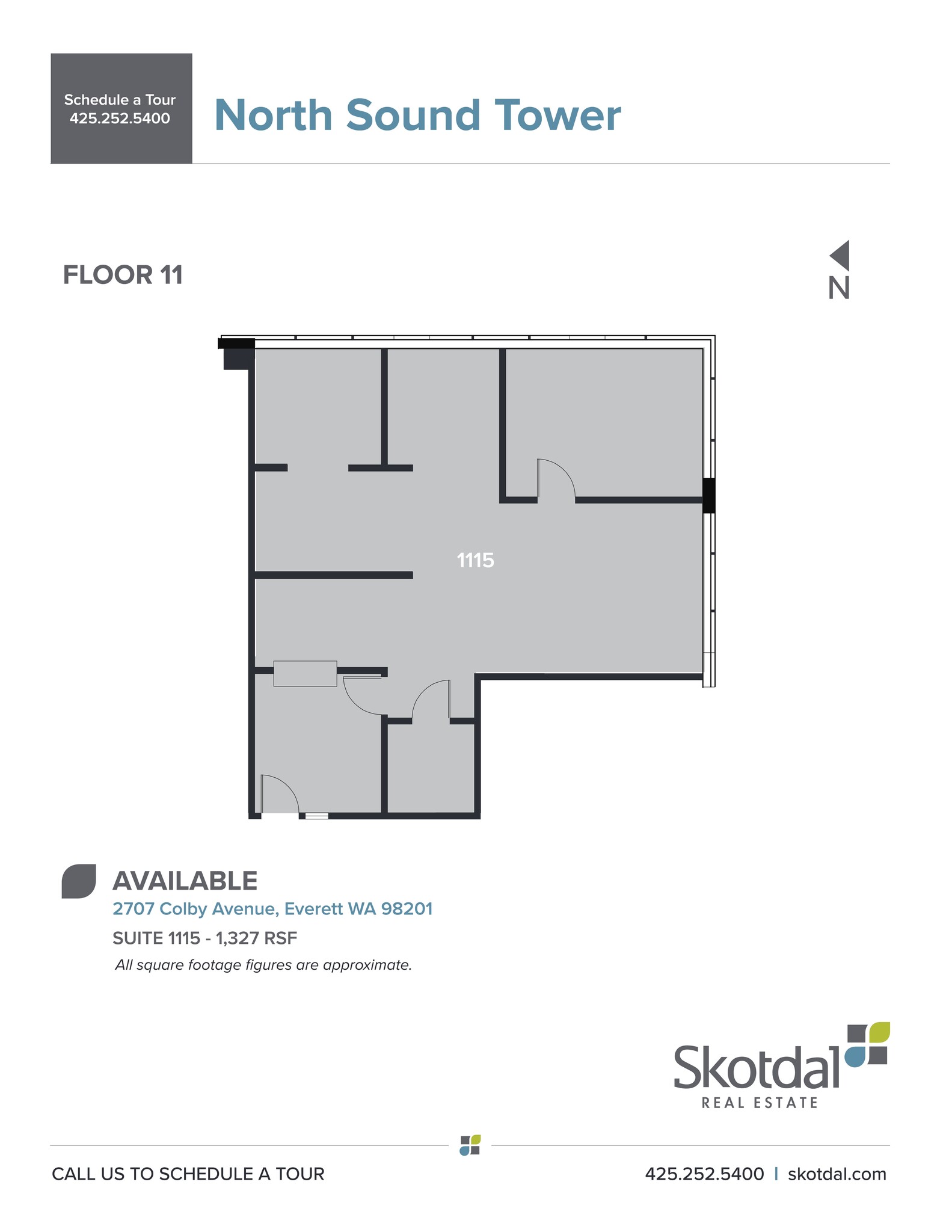 2707 Colby Ave, Everett, WA for lease Site Plan- Image 1 of 1