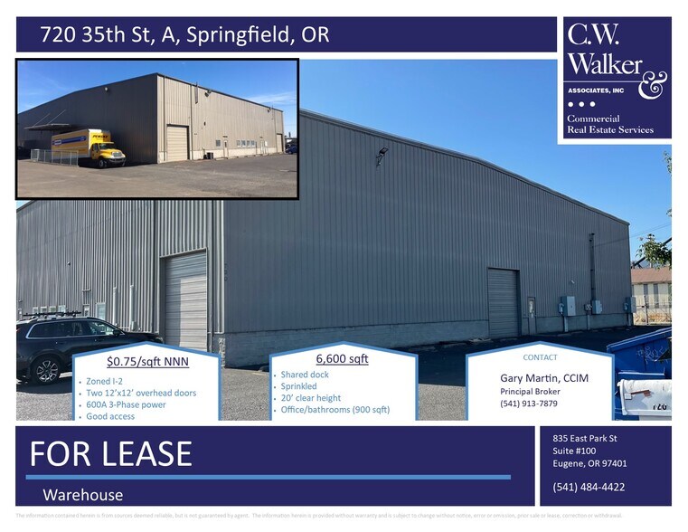 720 35th St, Springfield, OR for sale - Building Photo - Image 1 of 1
