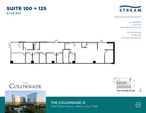 15301 N Dallas Pky, Addison, TX for lease Floor Plan- Image 2 of 2