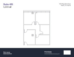 555 Republic Dr, Plano, TX for lease Site Plan- Image 1 of 1