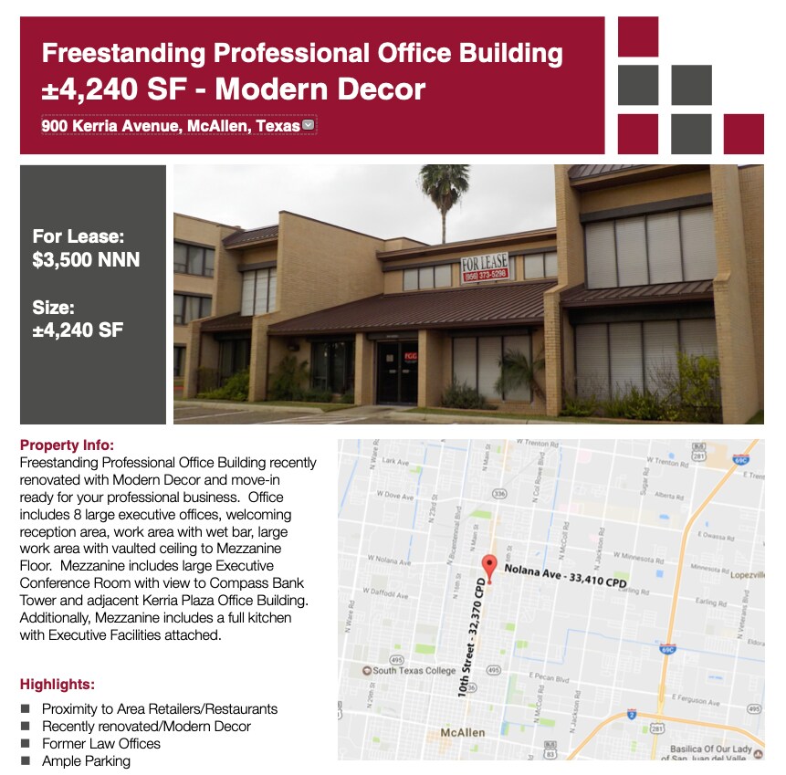 900 Kerria Ave, McAllen, TX for sale Building Photo- Image 1 of 1