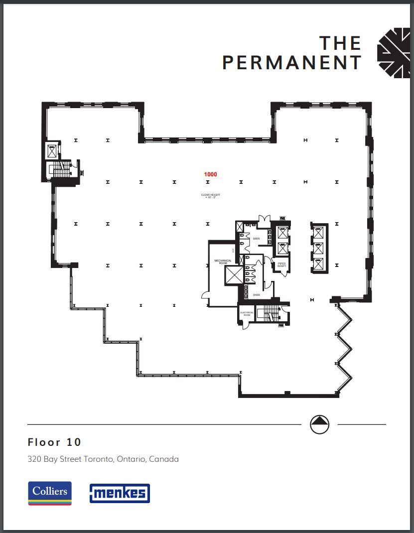 304-320 Bay St, Toronto, ON for lease Floor Plan- Image 1 of 1