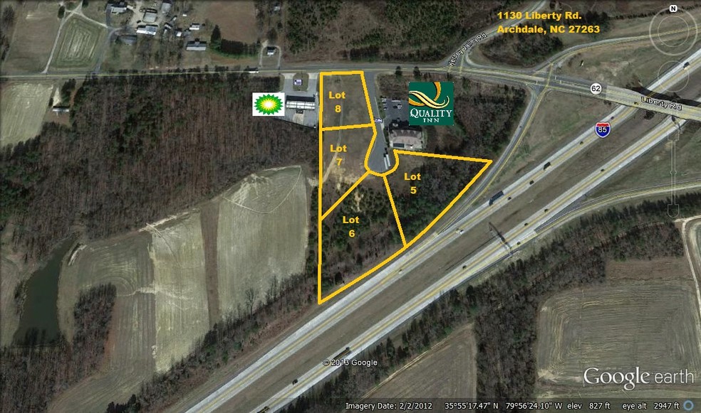 1130 Liberty Rd, Archdale, NC for sale - Plat Map - Image 3 of 3