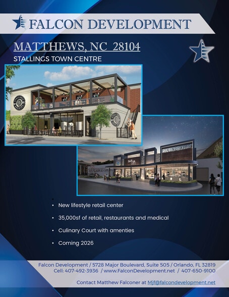 132 Stallings Rd, Matthews, NC for lease - Building Photo - Image 2 of 2