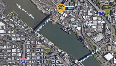 2303 N Randolph Ave, Portland, OR - AERIAL  map view