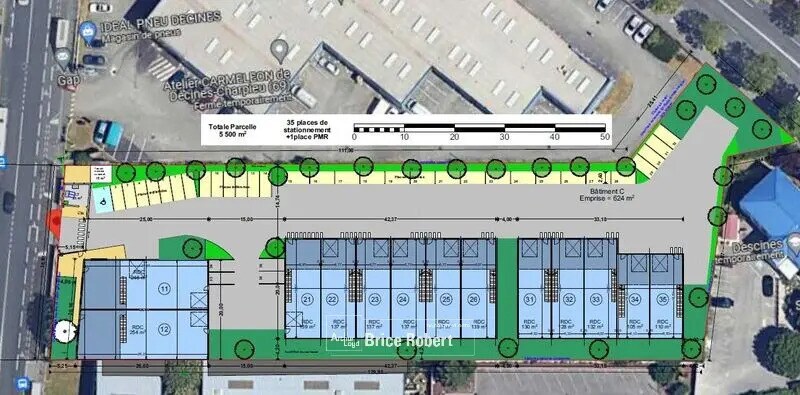 Flex in Décines-Charpieu for lease - Site Plan - Image 3 of 3