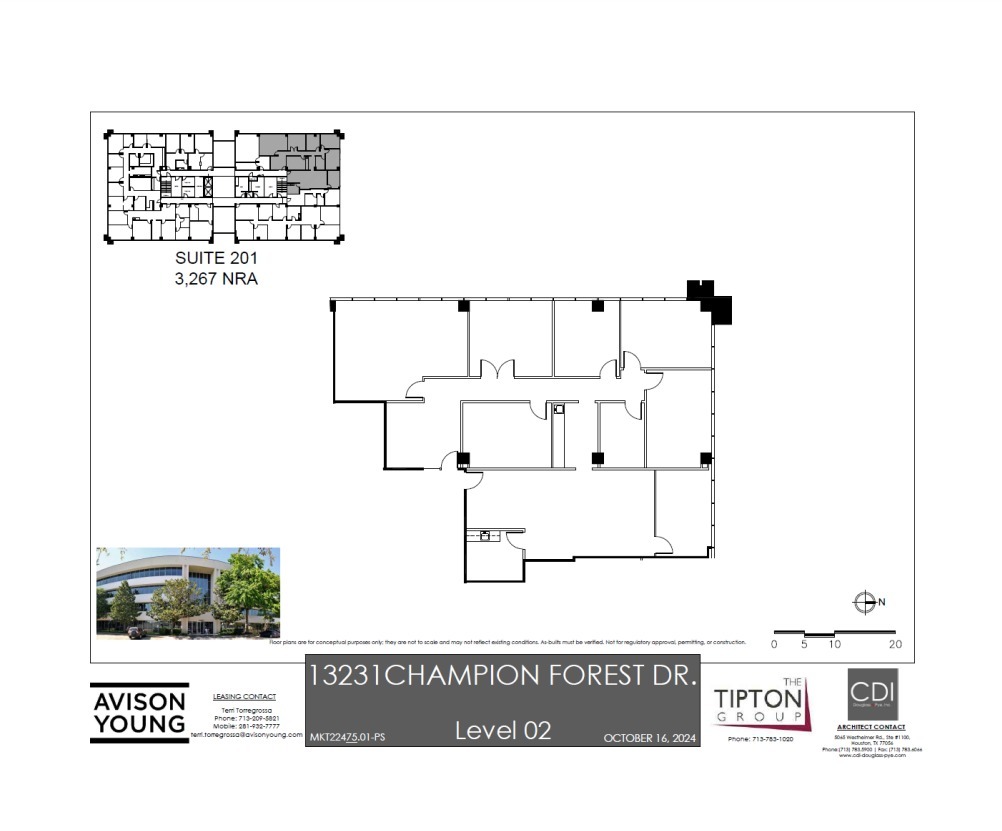 13231 Champion Forest Dr, Houston, TX for lease Floor Plan- Image 1 of 1