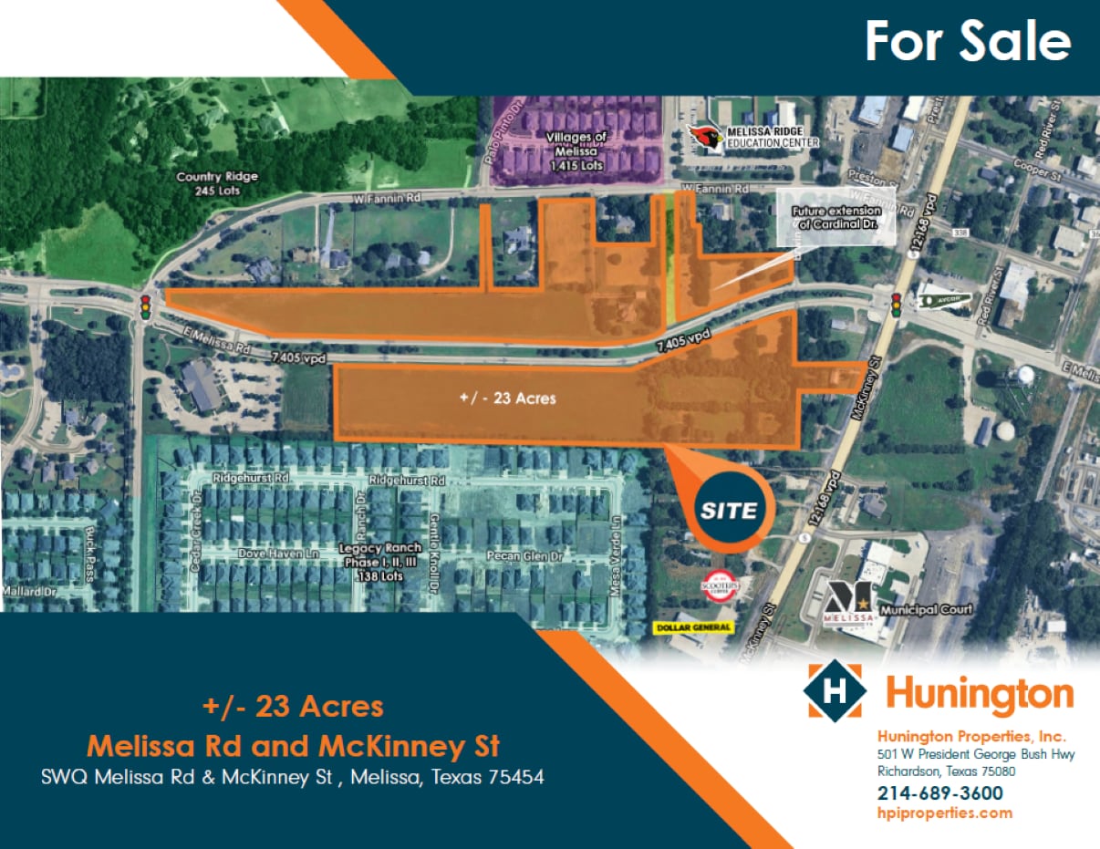 SWQ Melissa & McKinney St rd, Melissa, TX for sale Building Photo- Image 1 of 2